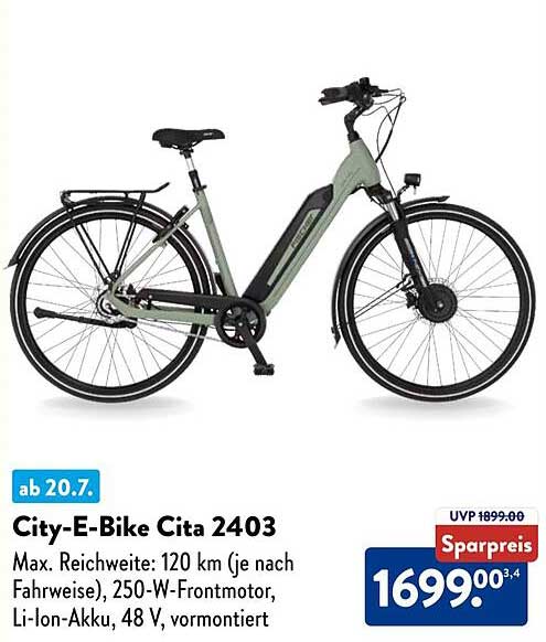 City-E-Bike Cita 2403