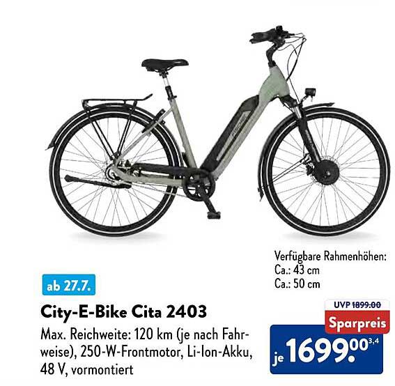 City-E-Bike Cita 2403