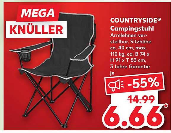COUNTRYSIDE® Campingstuhl