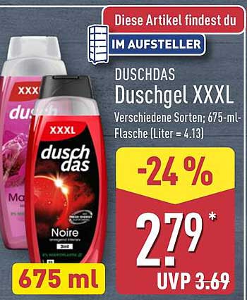 Duschdas Duschgel XXL - Verschiedene Sorten; 675-ml-Flasche