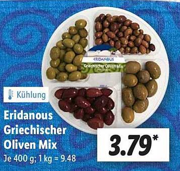 Eridanous Griechischer Oliven Mix