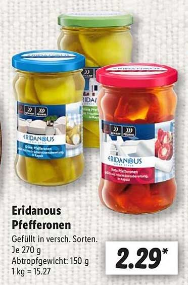 Eridanous Pfefferonen