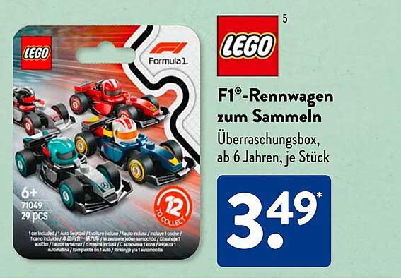 F1®-Rennwagen zum Sammeln – Überraschungsbox, ab 6 Jahren, je Stück