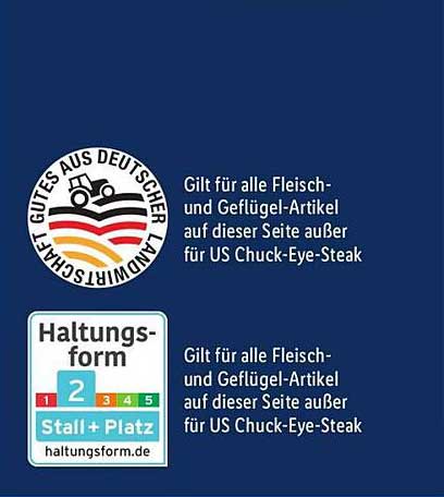 Fleisch- und Geflügelartikel aus deutscher Herkunft