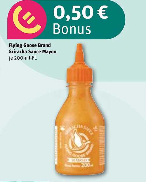 Flying Goose Brand Sriracha Sauce Mayoo je 200-ml-Fl.