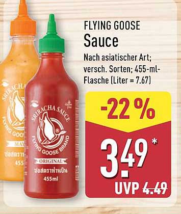 FLYING GOOSE Sauce - 455 ml