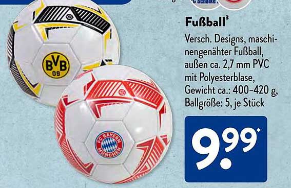 Fußball, verschiedene Designs – maschinenengenähter Fußball