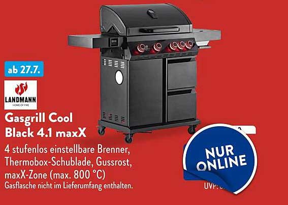 Gasgrill Cool Black 4.1 maxX