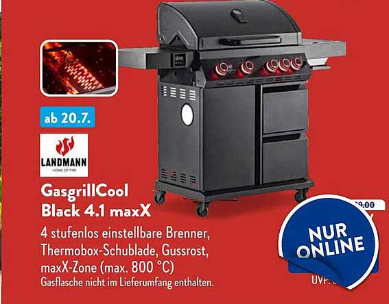 GasgrillCool Black 4.1 maxX