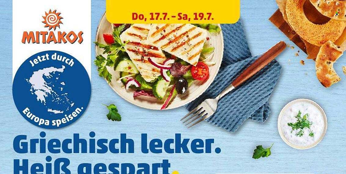 Griechisch lecker. Heiß gespart.