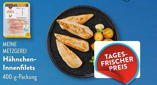Hähnchen-Innenfilets 400-g-Packung