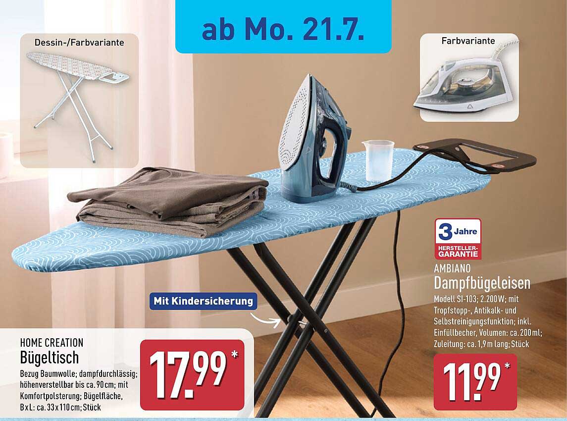 Home Creation Bügeltisch