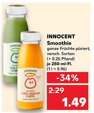 INNOCENT Smoothie 250 ml – Verschiedene Sorten