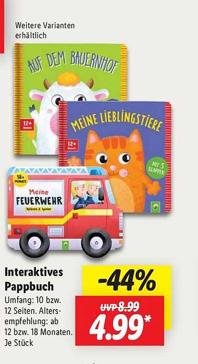 Interaktives Pappbuch - Meine Feuerwehr