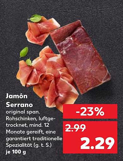 Jamón Serrano original span.