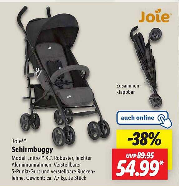 Joie™ Schirmbuggy Modell „nitro™ XL“