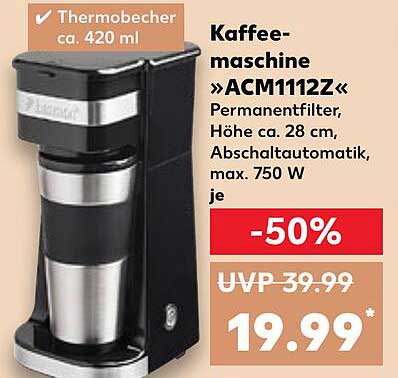 Kaffeemaschine »ACM1112Z«