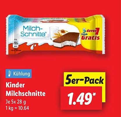 Kinder Milchschnitte 5er-Pack