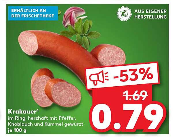 Krakauer – herzhaft gewürzt im Ring