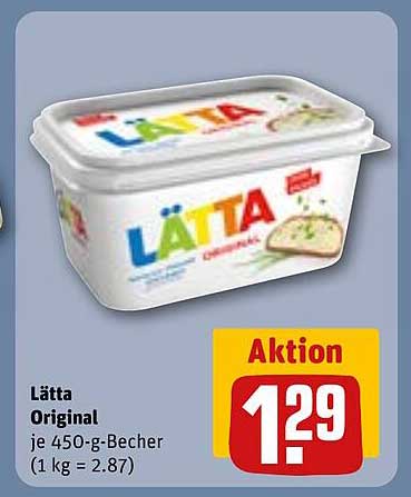 LÄTTA Original Margarine 450 g