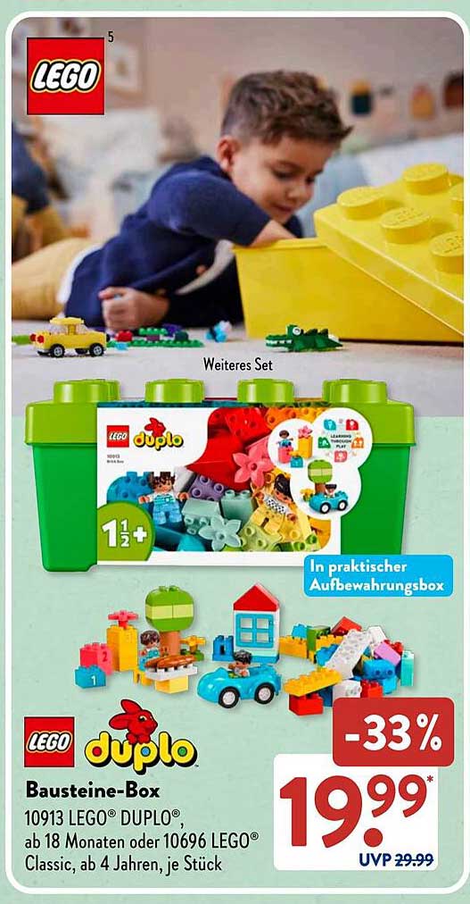 LEGO® DUPLO® Bausteine-Box 10913