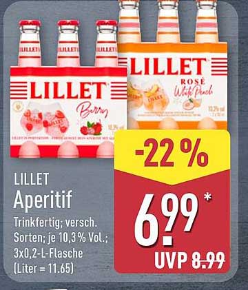 LILLET Aperitif - Vielfalt im Geschmack