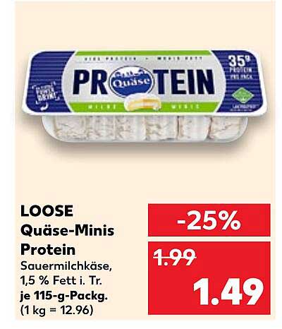 LOOSE Quäse-Minis Protein