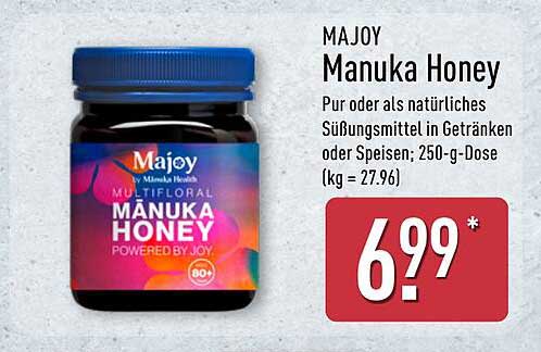 MAJOY Manuka Honey 250-g-Dose