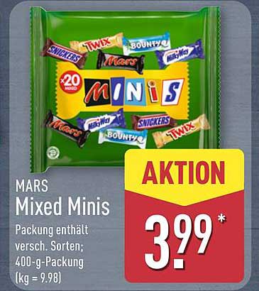 MARS Mixed Minis 400-g-Packung