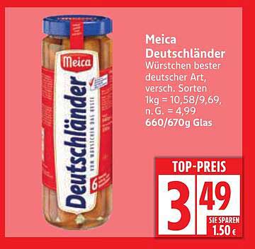Meica Deutschländer Würstchen – bester deutscher Genuss!
