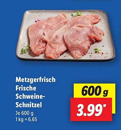 Metzgerfrisch Frische Schweine-Schnitzel
