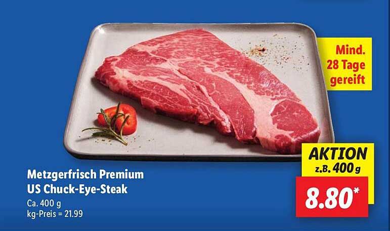 Metzgerfrisch Premium US Chuck-Eye-Steak