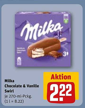 Milka Chocolate & Vanille Swirl 270-ml-Pckg.