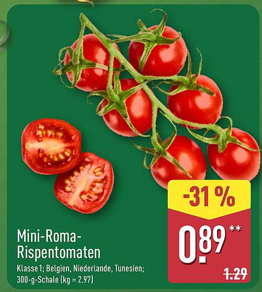 Mini-Roma-Rispentomaten