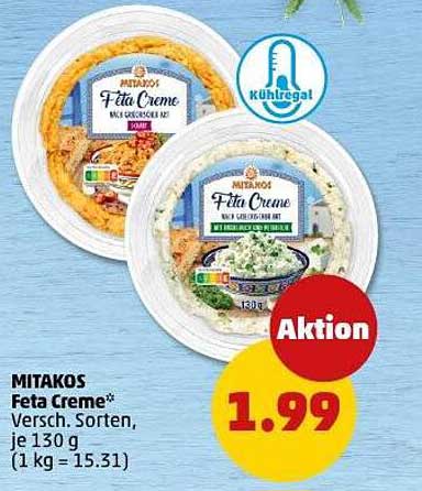 MITAKOS Feta Creme - Verschiedene Sorten, je 130 g