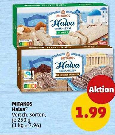 MITAKOS Halva – Vielseitiger Genuss in verschiedenen Sorten