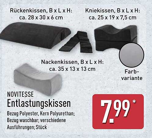 NOVITESSE Entlastungskissen