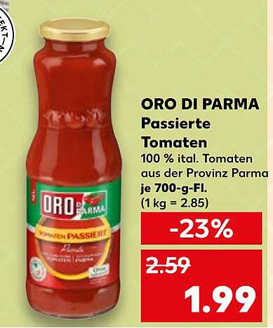 ORO DI PARMA Passierte Tomaten 700 g
