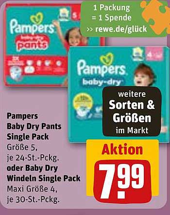 Pampers Baby Dry Pants Single Pack
