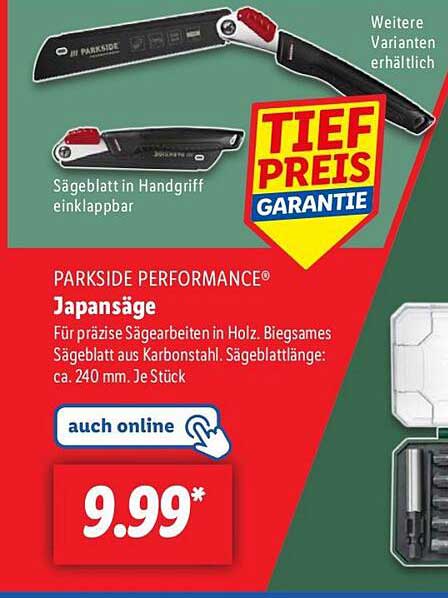 PARKSIDE PERFORMANCE® Japan-Säge