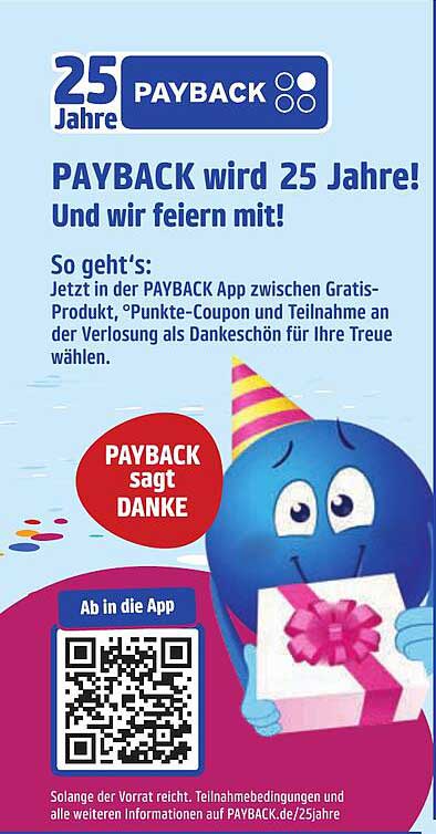 PAYBACK feiert 25 Jahre – Feiern Sie mit!