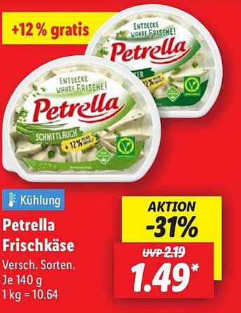 Petrella Frischkäse – Jetzt in Aktion!