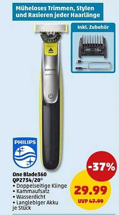 Philips One Blade 360 QP2734/20