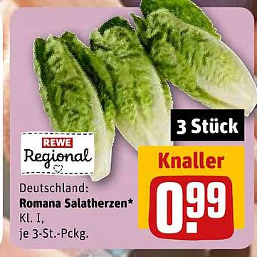 Romana Salatherzen - 3 Stück für nur 0,99 €