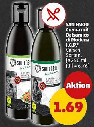 SAN FABIO Crema mit Balsamico di Modena I.G.P.