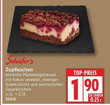 Schäfer's Zupfkuchen - köstlicher Geschmack in jedem Stück
