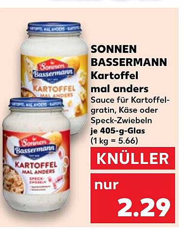 SONNEN BASSERMANN Kartoffel mal anders