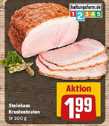 Steinh haus Krustenbraten je 100 g