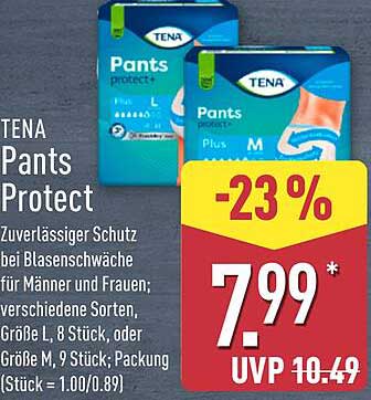 TENA Pants Protect – Zuverlässiger Schutz bei Blasenschwäche