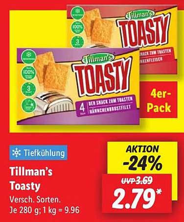 Tillman’s Toasty - Der Snack zum Toasten